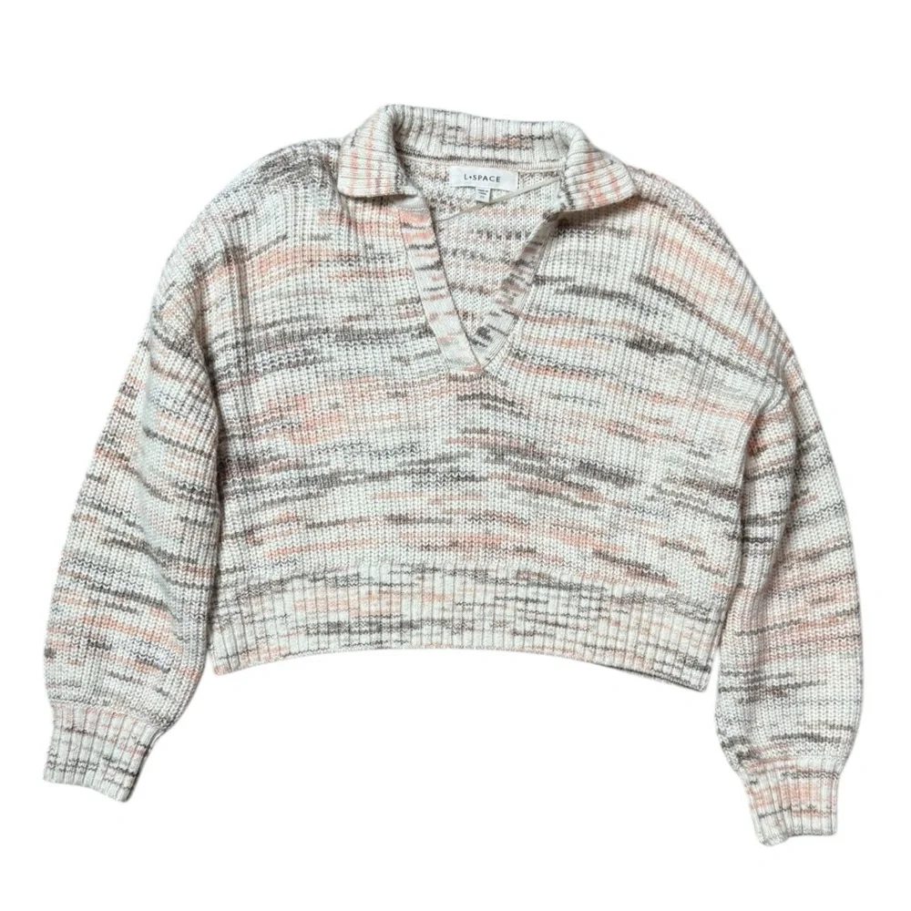 L*SPACE Layla Sweater in Solstice Space Dye size XS